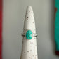 Emerald Valley Turquoise Ring Fleur Band size 6.5
