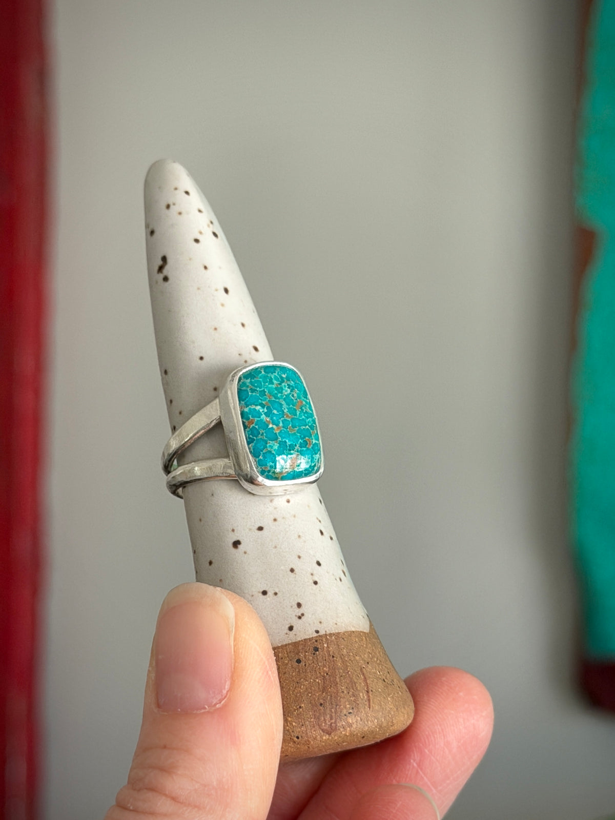 Patagonia Turquoise Ring in size 8.5