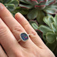 Coober Pedy Opal Stacker Ring in size 8-1/4