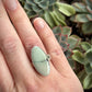 Ivory Desert Bloom Variscite Ring size 7.75