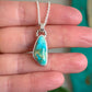 Thunderbird Turquoise Scalene Pendant