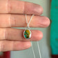 Little Royston Royal Blue Turquoise Necklace in Yellow Ochre + Teal