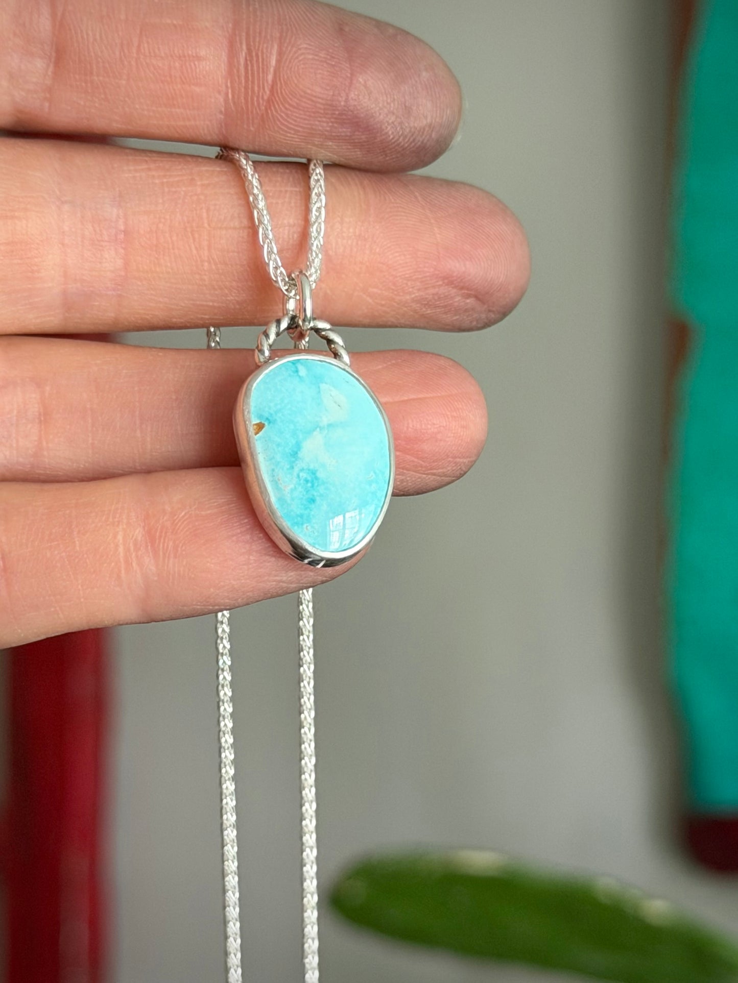 Royston Royal Blue Turquoise Pendant
