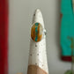 Royston Ribbon Turquoise Ring in size 4.5 STAMPED BAND
