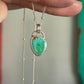 Little Royston Royal Blue Turquoise Twist Necklace in Green v2