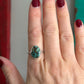 Blueboy Variscite Ring Twist Band size 8.5