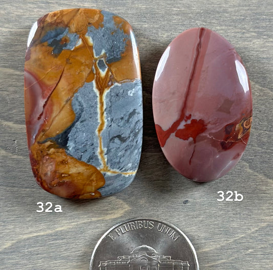 Mescalero Jasper Cabochon 32