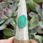 Hardy Pit Turquoise Ring in size 7.25