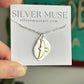 Fine Silver Flying Eagle Necklace