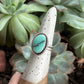 Desert Bloom Variscite Twist Ring in size 6.5