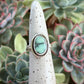 Desert Bloom Variscite Shadowbox Ring in size 6.5