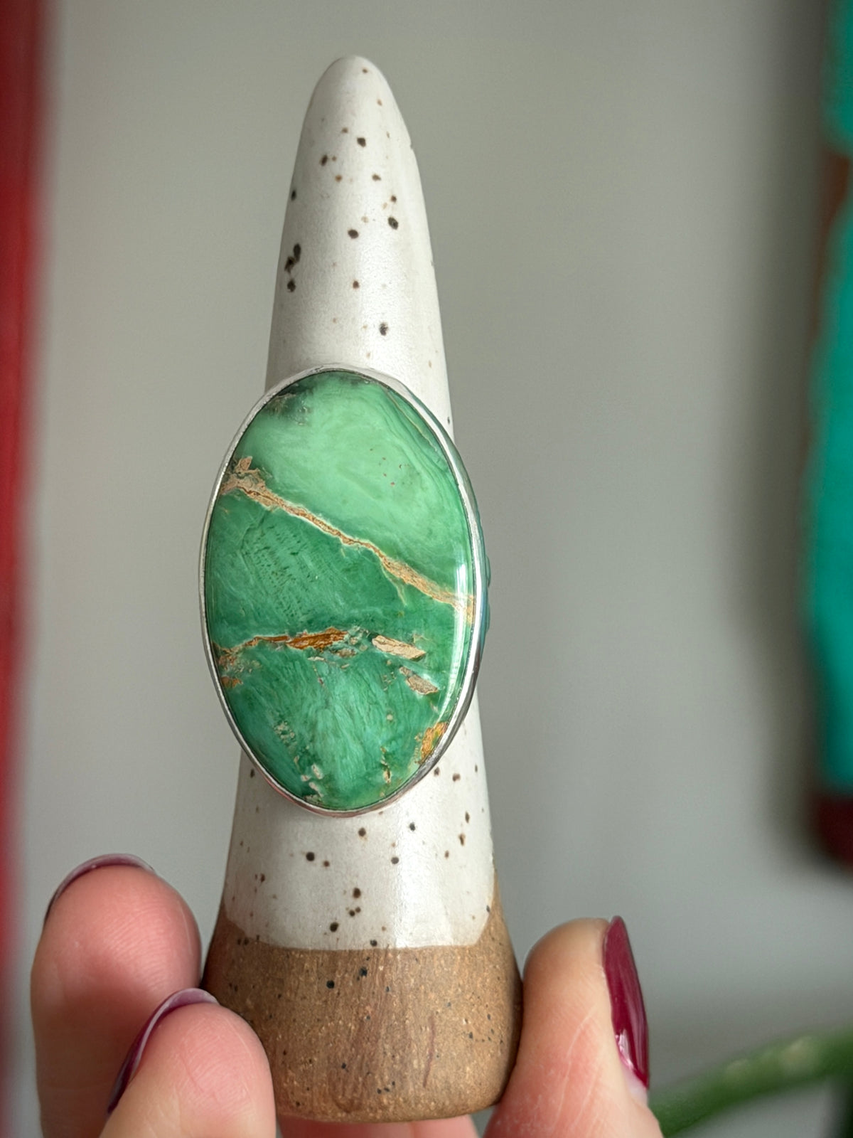Australian Variscite Ring size 8.5