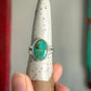 Patagonia Turquoise Ring in green-blue size 8.75