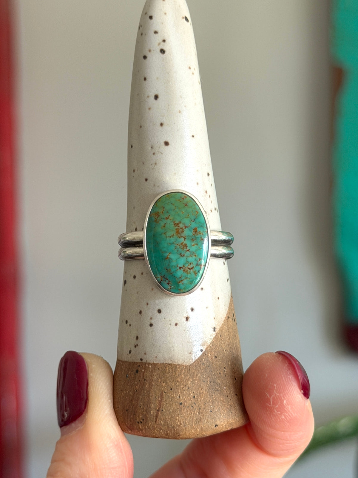 Evans Turquoise Ring size 10