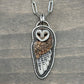 Laura Mears Full Owl Pendant