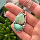 Australian Variscite + Desert Bloom Variscite Color Totem Pendant v2