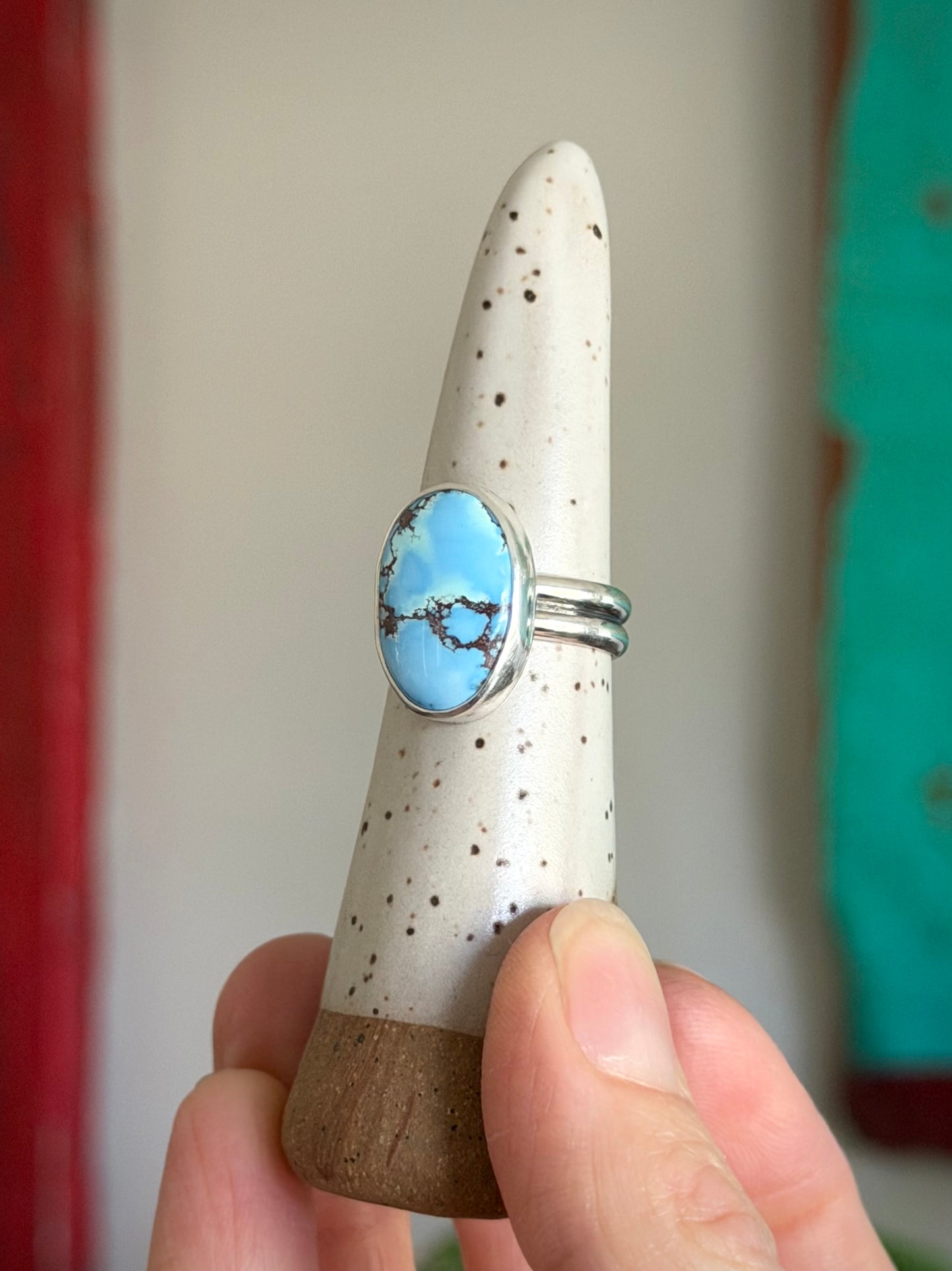 Golden Hills Turquoise Ring size 7