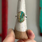Royston Ribbon Turquoise Ring size 9.25 STAMPED BAND