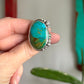 Kingman Turquoise Starry Ring in size 7