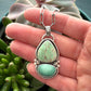 Australian Variscite + Desert Bloom Variscite Color Totem Pendant v2