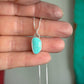 Royston Royal Blue Turquoise Little Necklace in Sky Blue v4