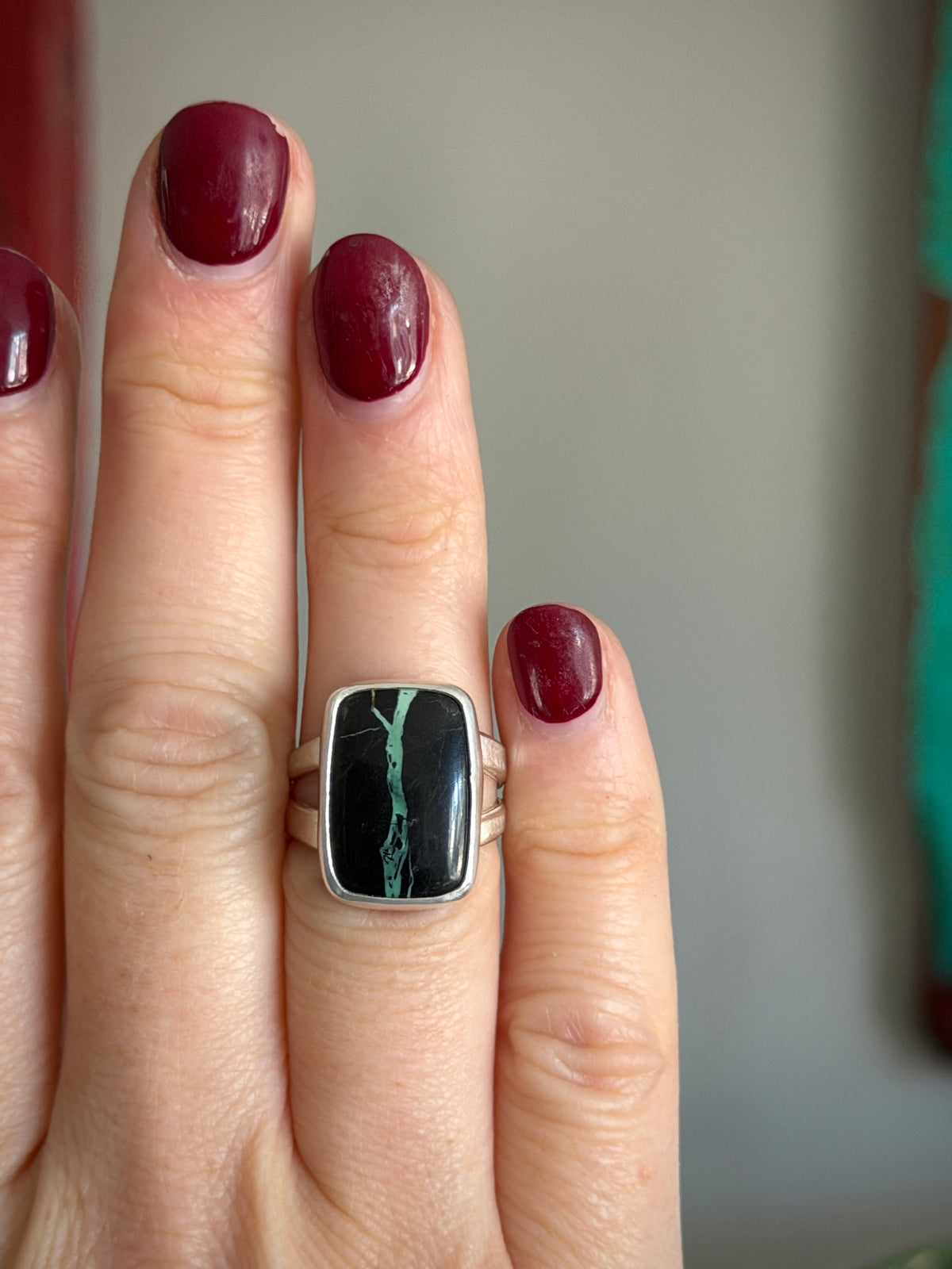 San Pedro Variscite Ring size 6.5