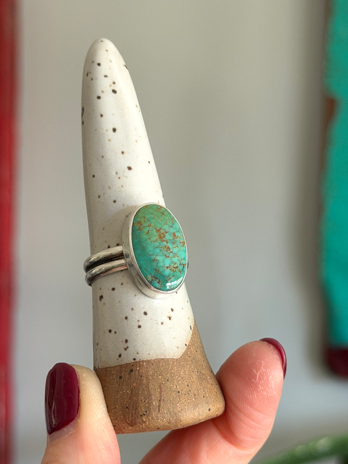 Evans Turquoise Ring size 10
