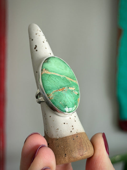 Australian Variscite Ring size 8.5