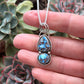 Golden Hills Turquoise Totem Pendant