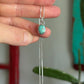 Little Royston Turquoise Necklace Red Matrix Twist