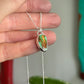 Royston Turquoise Little Necklace in Green + Gold