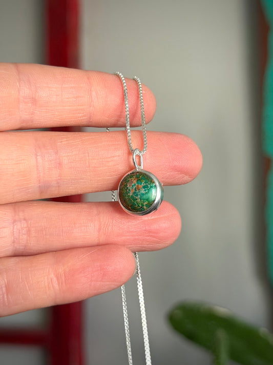 Patagonia Turquoise Little Necklace in Green