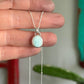 White Carico Lake Turquoise Necklace
