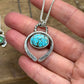 Number 8 Turquoise Naja Necklace