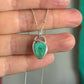 Little Royston Royal Blue Turquoise Twist Necklace in Green v2