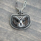 Laura Mears Owl Face Pendant