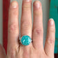 Whitewater Turquoise Ring size 10.75