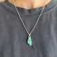 Thunderbird Turquoise Scalene Pendant