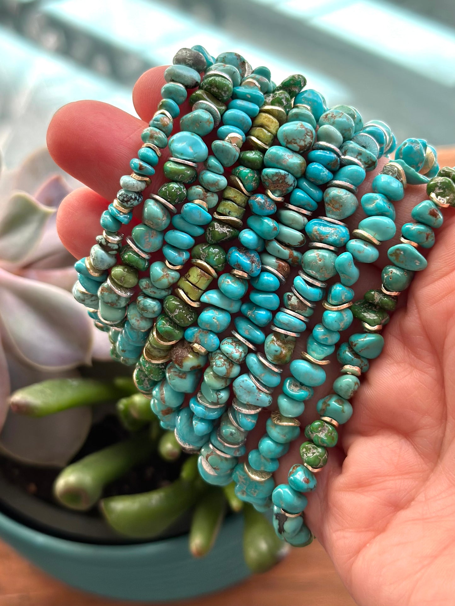 Turquoise Stretch Bracelet