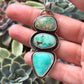 Color Totem Royston Turquoise, Blue Moon Turquoise + Fox Turquoise Pendant