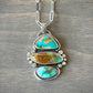 Royston Turquoise Color Totem Pendant