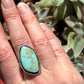 Royston Turquoise Twist Ring in size 9