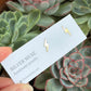 14k Gold Fill Lightning Bolt Stud Earrings