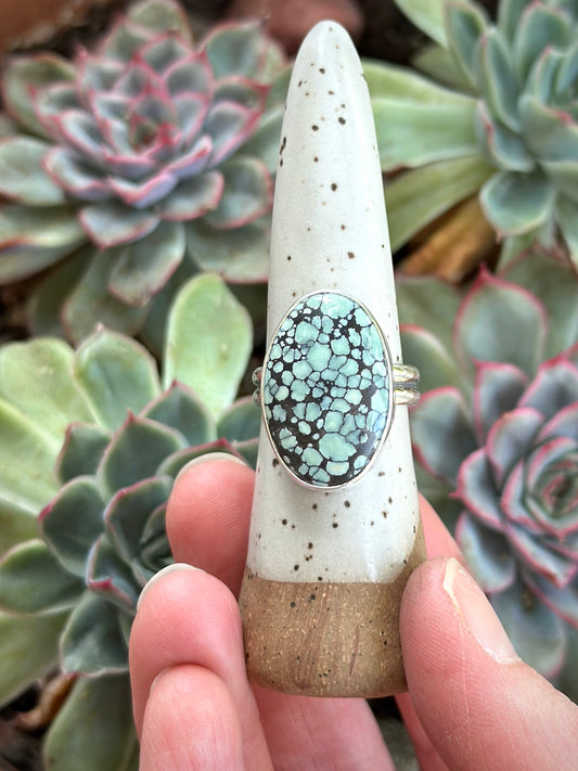 Desert Bloom Variscite Ring in size 9