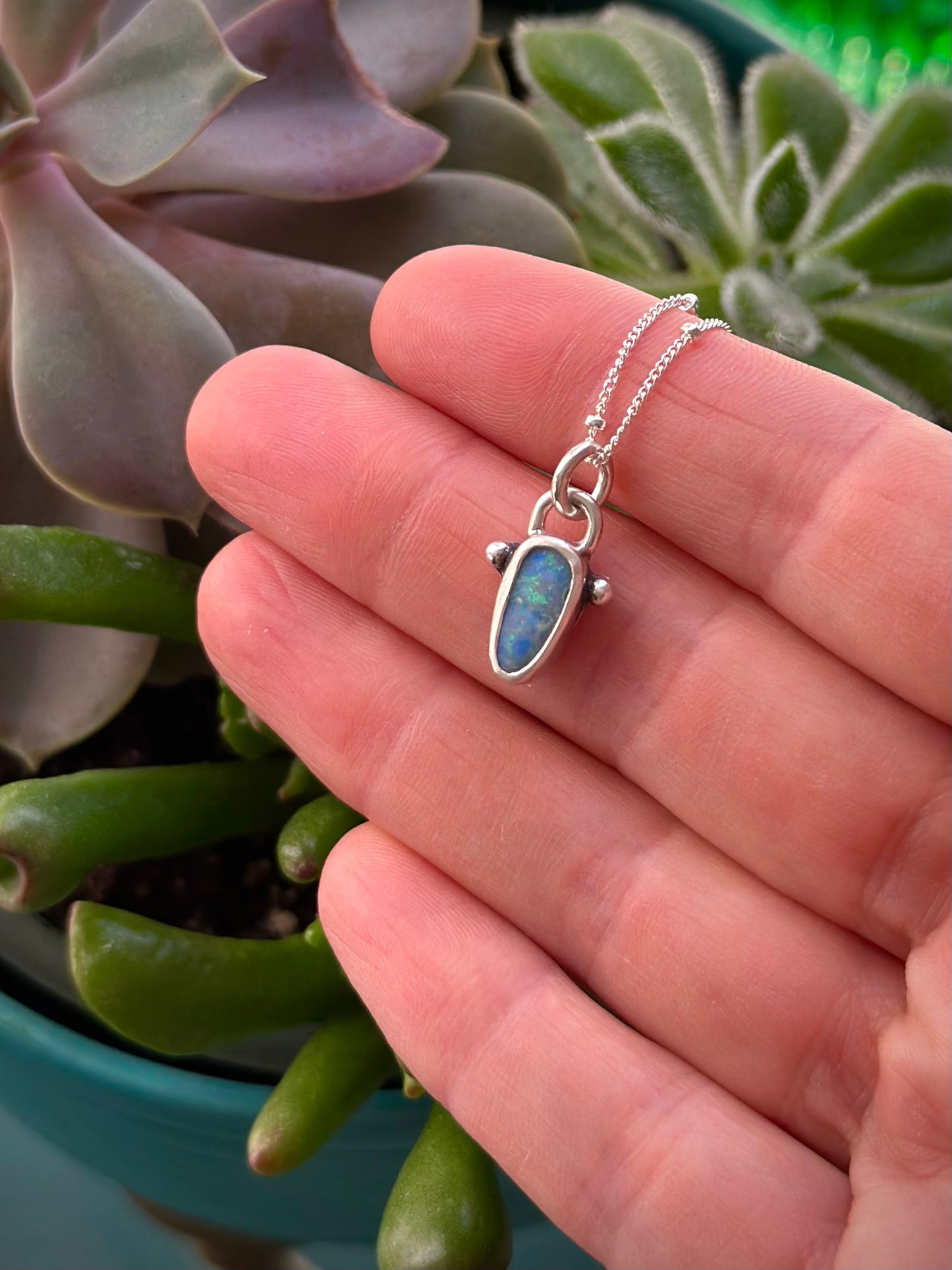 Tiny Opal Pendant v4