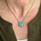 Royston Turquoise Suspended Pendant v7
