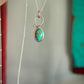 Thunderbird Turquoise Little Pinned Hinge Necklace