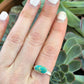 Hardy Pit Turquoise Ring in size 7.5