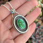 Emerald Valley Shadowbox Pendant in Green
