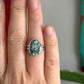 Desert Bloom Variscite Ring in size 7.5